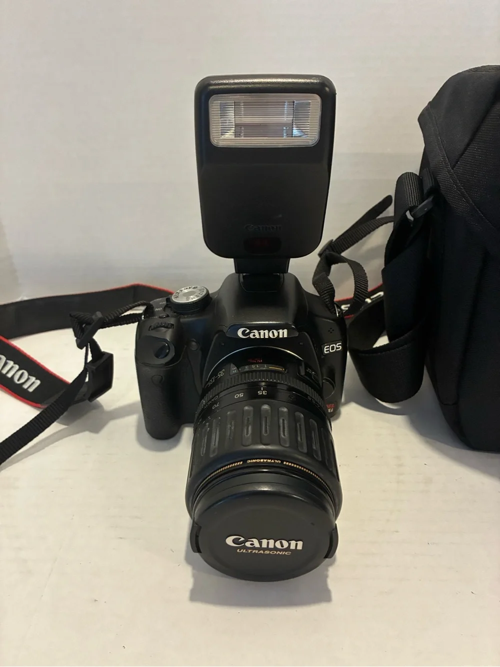 Canon EOS Rebel T1i Digital SLR Camera w/ Canon Lens EF-S35-135 mm Bundle